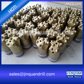 China 34mm 7 buttons tapered drill bits top hammer drilling for marble quarrying supplier